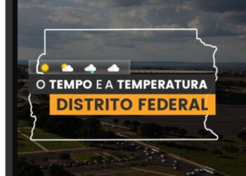 PREVISÃO DO TEMPO: alerta para chuvas fortes e ventos intensos no DF