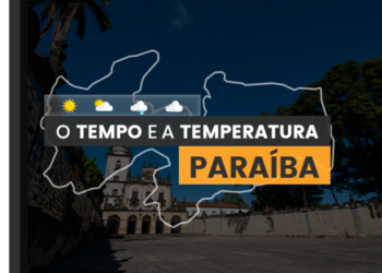 PREVISÃO DO TEMPO: dia nublado e chuvoso em áreas da Paraíba nesta terça-feira (2)
