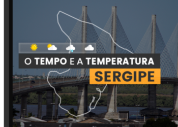PREVISÃO DO TEMPO: sexta-feira (12) chuvosa em Sergipe