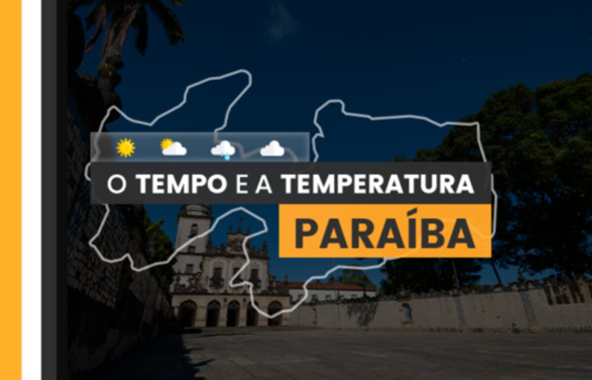 PREVISÃO DO TEMPO: sexta-feira (12) chuvosa na Paraíba