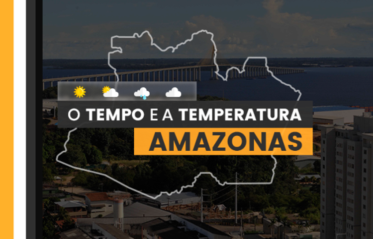 PREVISÃO DO TEMPO: sexta-feira (12) chuvosa no Amazonas