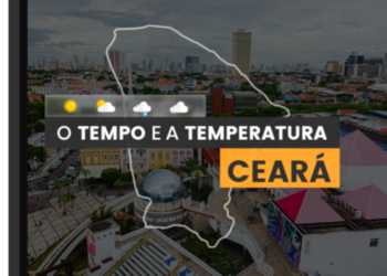 PREVISÃO DO TEMPO: sexta-feira (12) chuvosa no Ceará