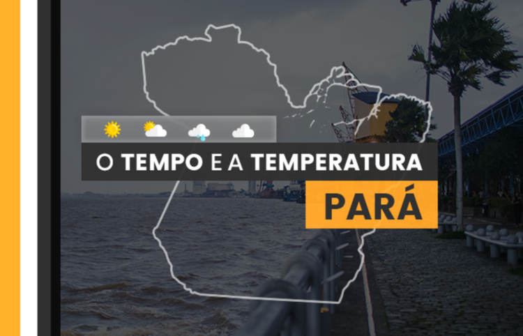 PREVISÃO DO TEMPO: terça-feira (16) com fortes chuvas no Pará