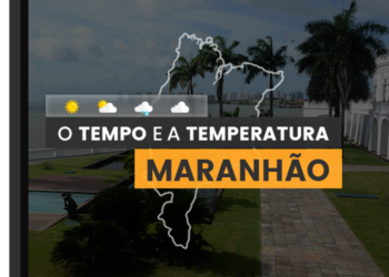 PREVISÃO DO TEMPO: terça-feira (2) com pancadas de chuva no Maranhão