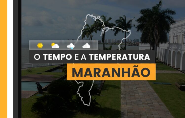 PREVISÃO DO TEMPO: terça-feira (2) com pancadas de chuva no Maranhão