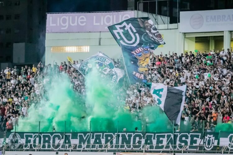 Com expetativa de estádio cheio, Maringá inicia caminhada em busca e acesso para a Série C do Brasileiro. Fernando Teramatsu/Maringá FC.