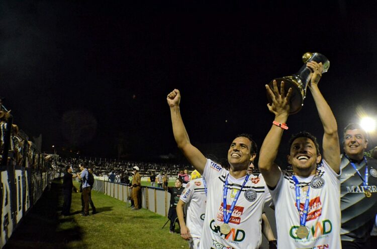 Operário de Ponta Grossa, campeão em 2027, foi um dos paranaenses que conseguiram acesso para a terceira divisão nacional. Foto: Rener Pinheiro/CBF