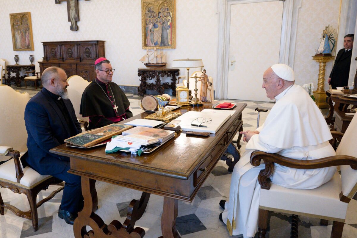 Papa Francisco recebe dom Severino