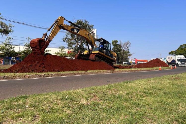 Começam obras do Viaduto do Catuaí