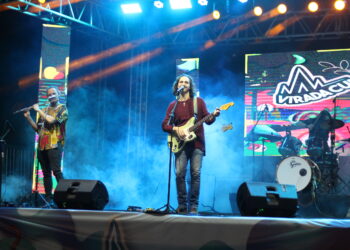 Show da banda londrinense na Virada Cultural 2024 em Maringá (Crédito: Cristiano Martinez)