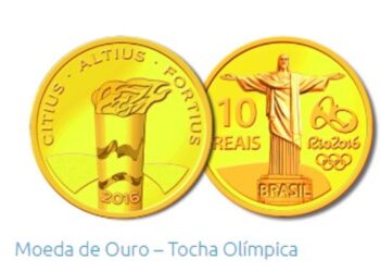 moedas olimpiadas