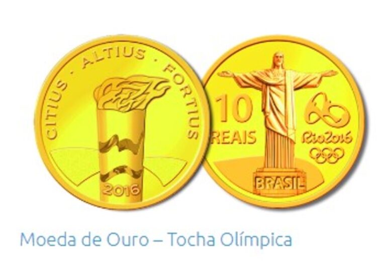 moedas olimpiadas