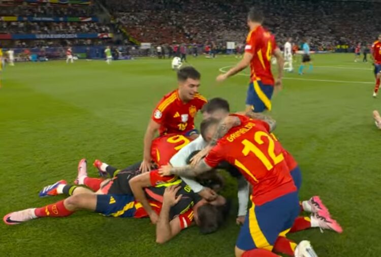 Espanha se torna a maior campeã da Eurocopa - Foto: Reprodução/UEFA