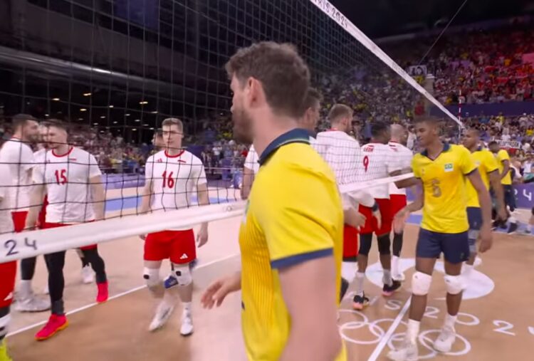 Vôlei masculino perde para Polônia mas pode ressurgir a partir da próxima partida - Foto: Reprodução