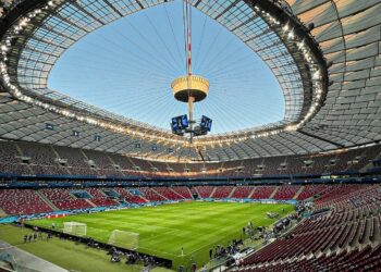 Estádio Nacional de Varsóvia, na Polônia recebe a grande decisão da supercopa da Uefa - Foto: Redes sociais/Real Madrid