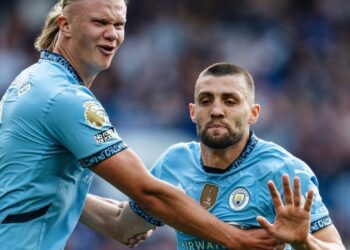 Com gols de Halland e de Kovacic , City venceu o Chelsea fora de casa - Foto: Redes sociais Manchester City