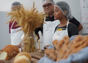 Curso de panificação realizado este ano - Foto: Assessoria de comunicação