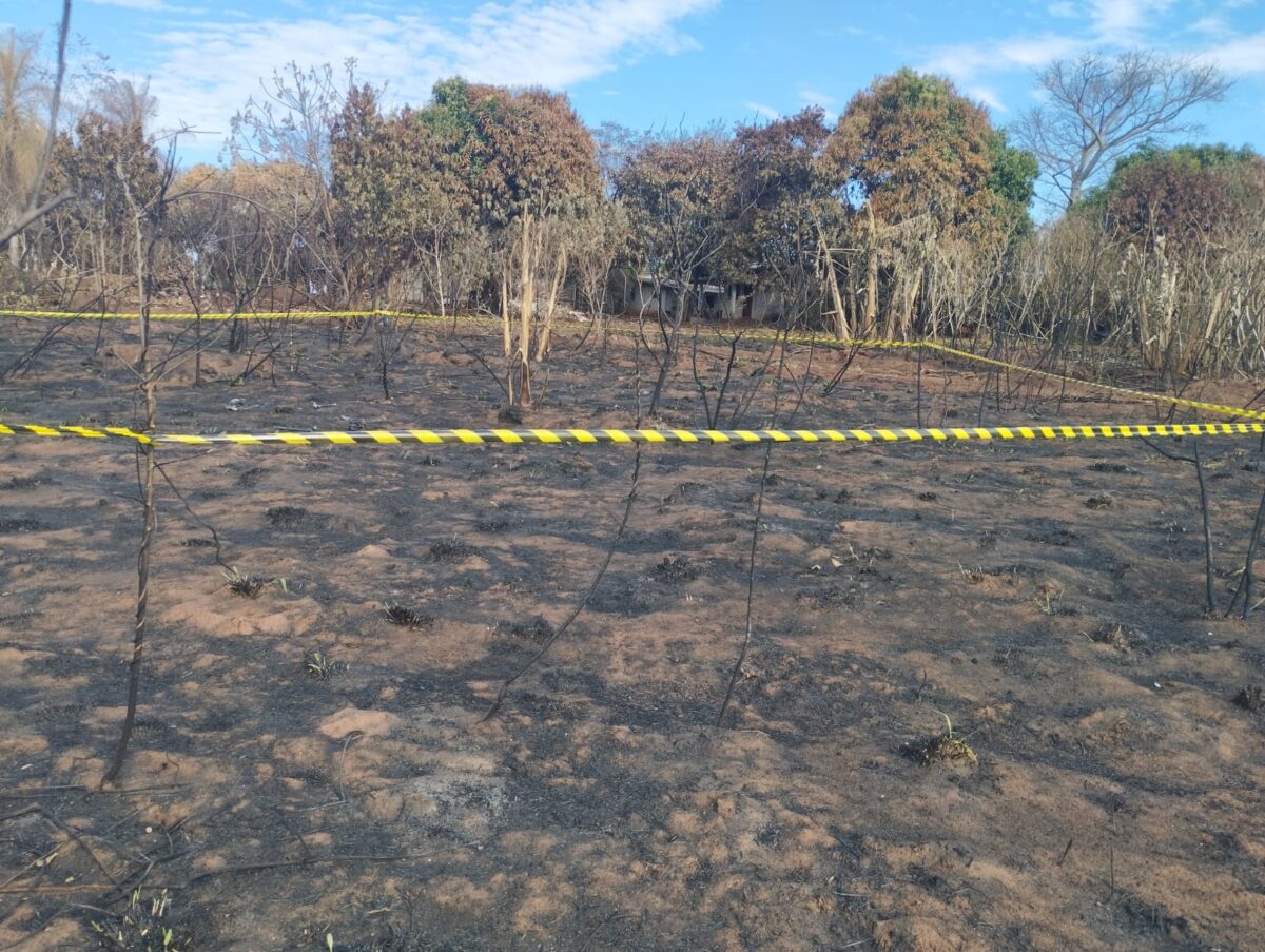 Ossada encontrada após incêndio pode ser de Hayslon