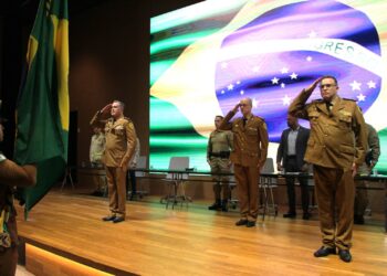 Coronel Dorecki deixa o comando do 3º Comando da PM Foto: Mauro Berg