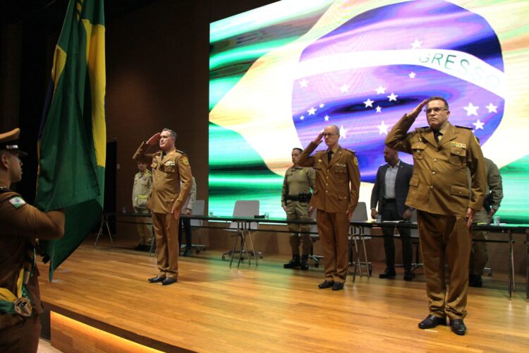 Coronel Dorecki deixa o comando do 3º Comando da PM Foto: Mauro Berg