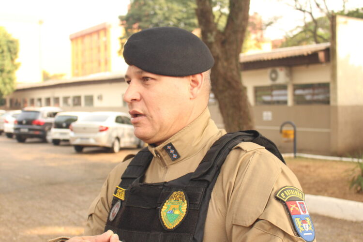 Capitão Ulisses, em entrevista coletiva na manhã desta terça-feira, 10 (Crédito: Cristiano Martinez)