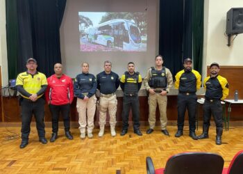 Logo mais a tarde acontece simulado de acidente complexo perto da UEM - Foto: SEMOB