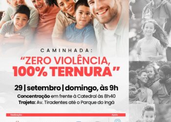 Caminhada "Zero Violência, 100% Ternura" é neste domingo, 29 - Foto: Divulgação