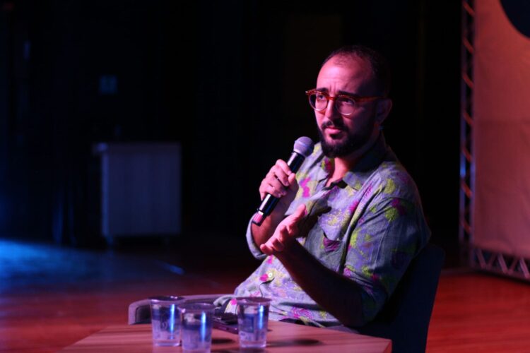 Autor participou da 43ª edição da Semana Literária Sesc & Feira do Livro em Maringá (Crédito: Arquivo/Cristiano Martinez)