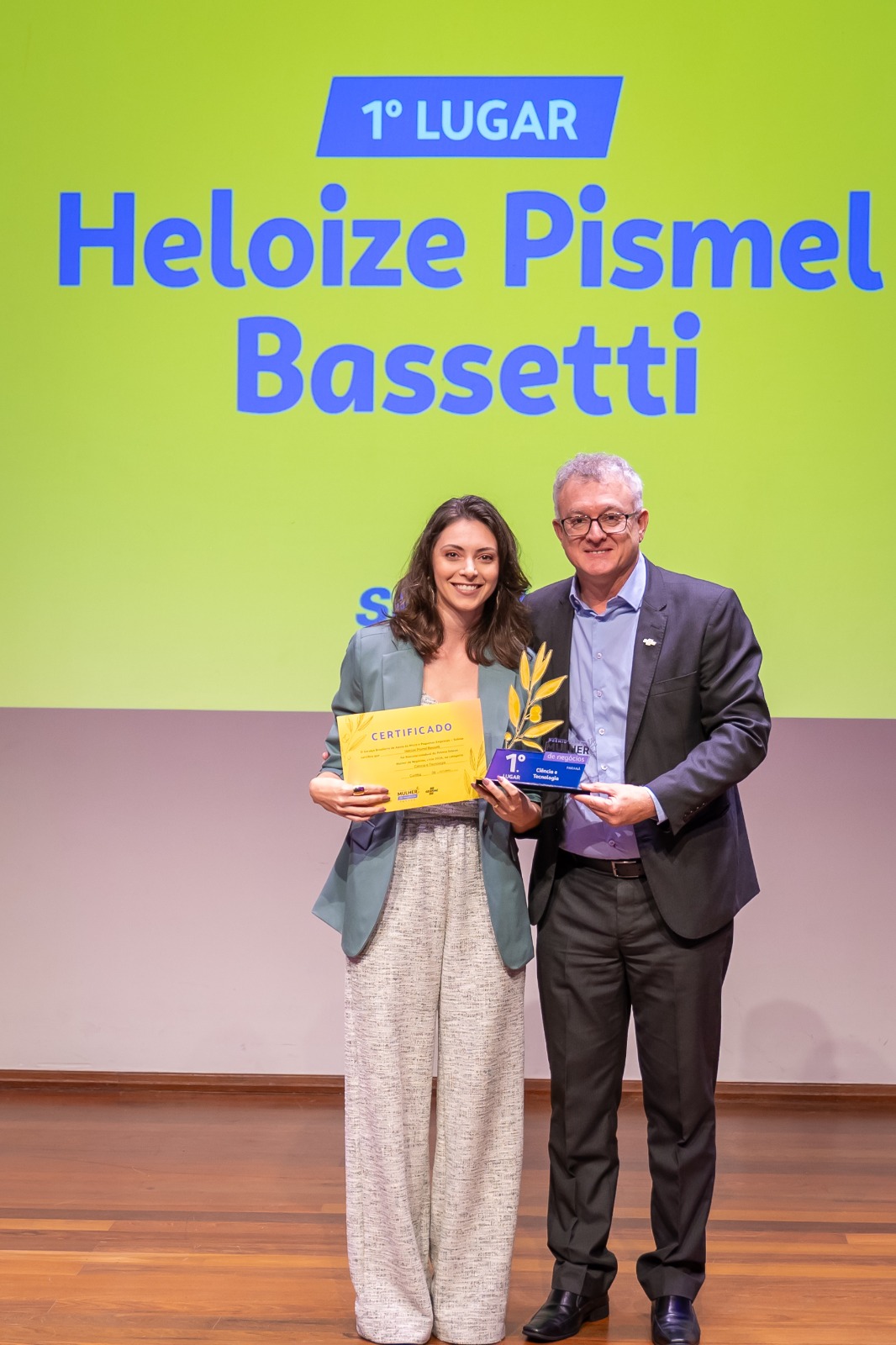 Prêmio Sebrae Mulher de Negócios - Heloize Pismel Bassetti