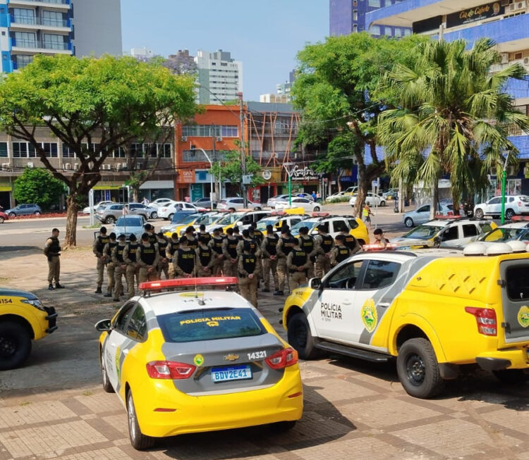 Lançamento ocorreu na praça Raposo Tavares (Crédito: Comunicação/4º BPM)