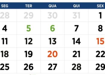 De olho nos feriados, Sarandi e Paiçandu estão recheados - Foto: divulgação/calendário 2024