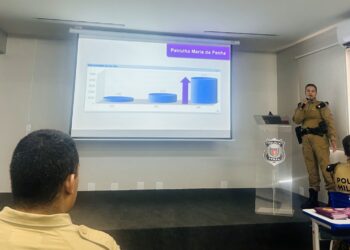 Colônia penal industrial de Maringá promove palestra sobre violência contra a mulher