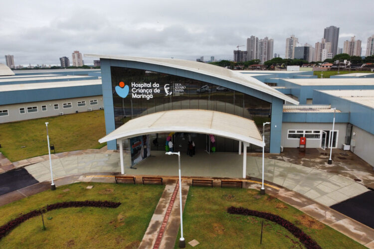 Em setembro deste ano, o Governo do Estado inaugurou o Hospital da Criança de Maringá, tornando-se um importante polo infantil tanto para o Interior do Estado, quanto para o Brasil - Foto: Ari Dias/AEN