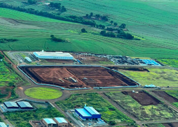 Imagem aérea do Parque Tecnológico da Saúde (Crédito: Igor Jacinto/Vice-Governadoria)