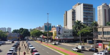 Centro de Maringá (Crédito: Arquivo/Cristiano Martinez)