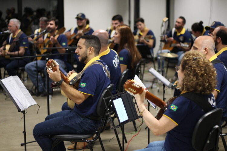 Apresentação na ExpoCAC, na noite desta segunda-feira, 16 (Crédito: Cristiano Martinez)