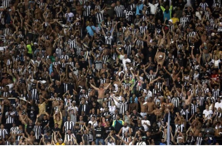 Ingressos para o jogo do Botafogo estão esgotados; público dve passar de 40 mil torcedores. Crédito: Vitor Silva/Botafogo FR.