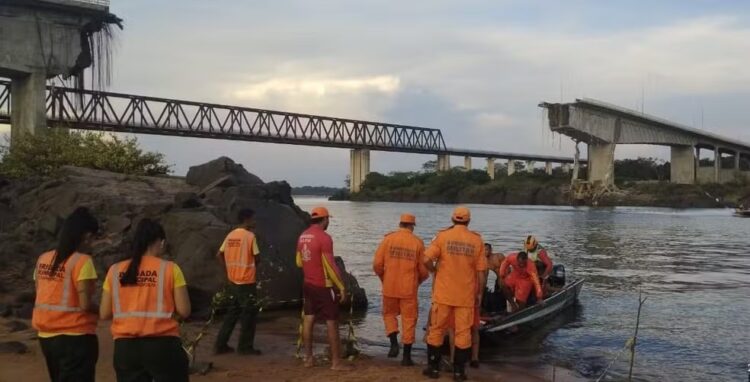 aumenta número de desaparecidos na queda de ponte entre Tocantins e Maranhão