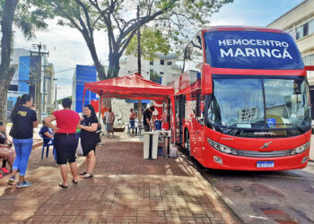 Hemocentro realizou cerca de 2 mil atendimentos em 16 cidades, sendo 23 coletas externas - Foto: UEM