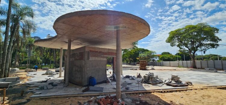 Eixo Monumental ultrapassa 55% de obras finalizadas - Foto: Pref. de Maringá