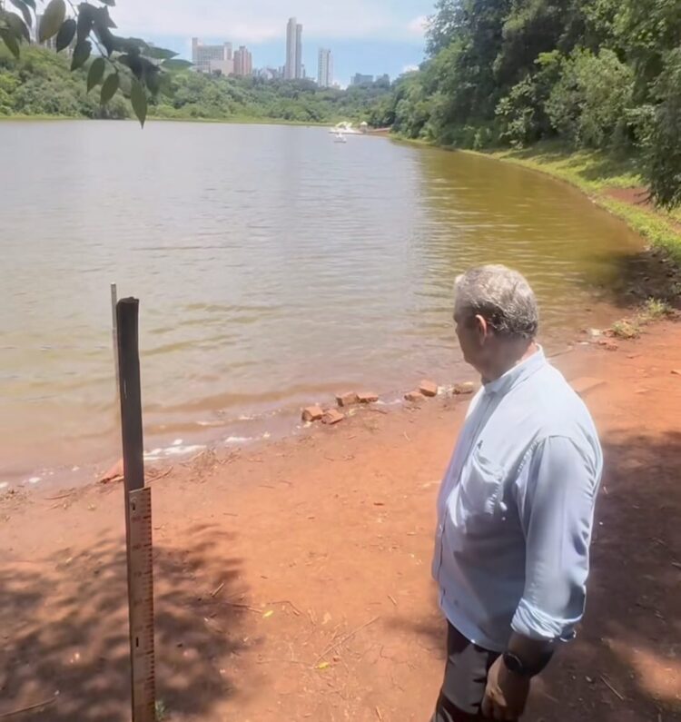 “Nosso choro, vai virar riso, pode apostar”, afirmou em sua rede social, o prefeito Silvio Barros sobre situação do Parque do Ingá - Foto: Reprodução