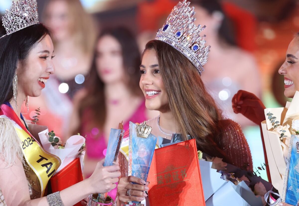 Isabelle Queiroz conquista o Miss Tourism World