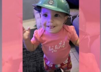 Nicole ficou por cerca de 6 minutos embaixo d'água até ser socorrida e seu estado ainda é grave - Foto: Arquivo da família