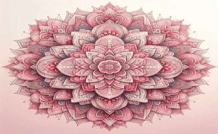 mandala Rosa