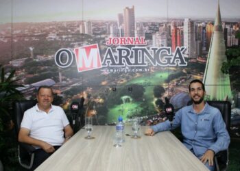 Secretário de Limpeza Urbana e Infraestrutura, Vagner Mussio, esteve em nosso estúdio, esclarecendo sobre o acumulo de serviços de roçadas neste início de ano - Foto: O Maringá