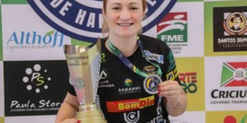 Atleta de Sarandi vai representar o Paraná com a Seleção Brasileira de Handebol - Foto: Arquivo pessoal