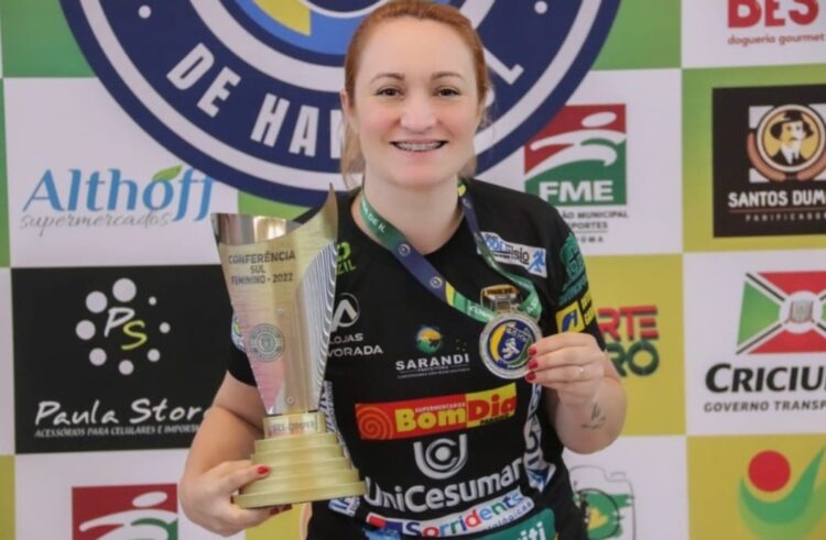 Atleta de Sarandi vai representar o Paraná com a Seleção Brasileira de Handebol - Foto: Arquivo pessoal