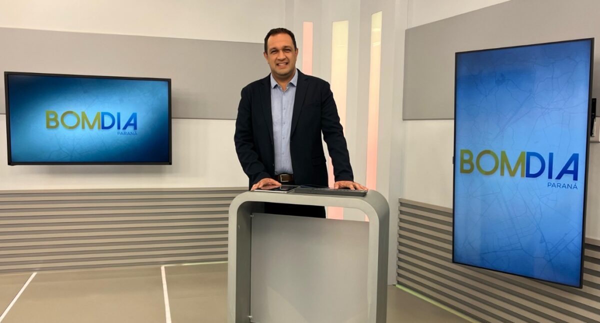 Leonardo Filho será o âncora do "Bom dia, Maringá"