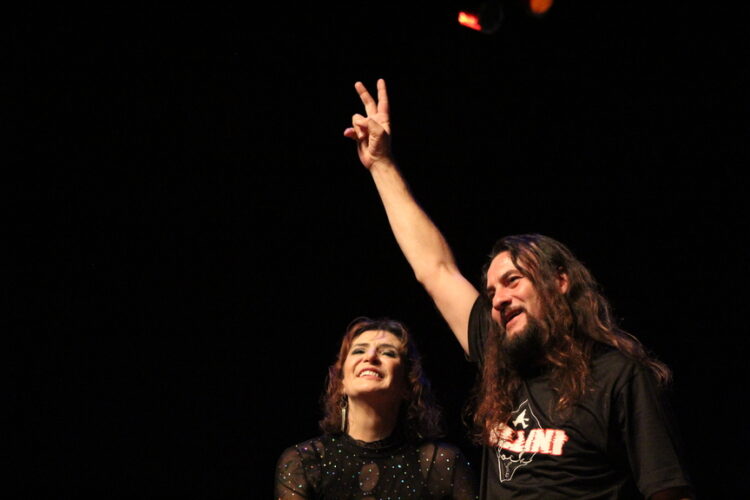 Patrícia Shaki e Bellini Rock (Crédito: Cristiano Martinez)