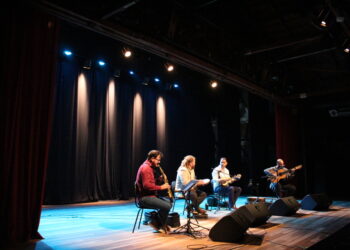 Projeto musical se apresentou no Barracão (Crédito: Cristiano Martinez)